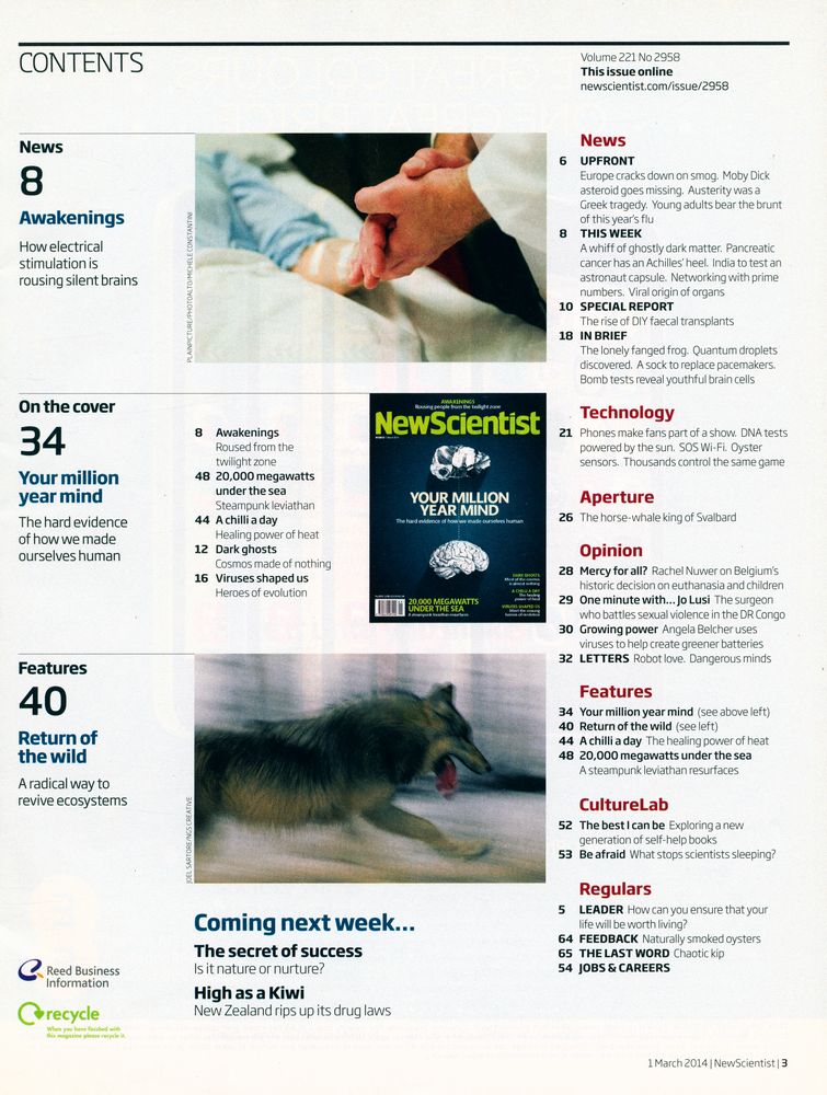 『New Scientist』 Volume 221 No. 2958 2