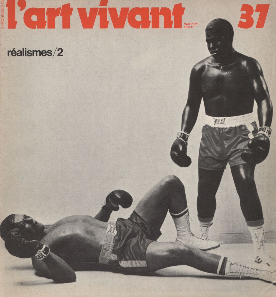 『CHRONIQUES DE l'art vivant』 n° 37 mars 1973 1