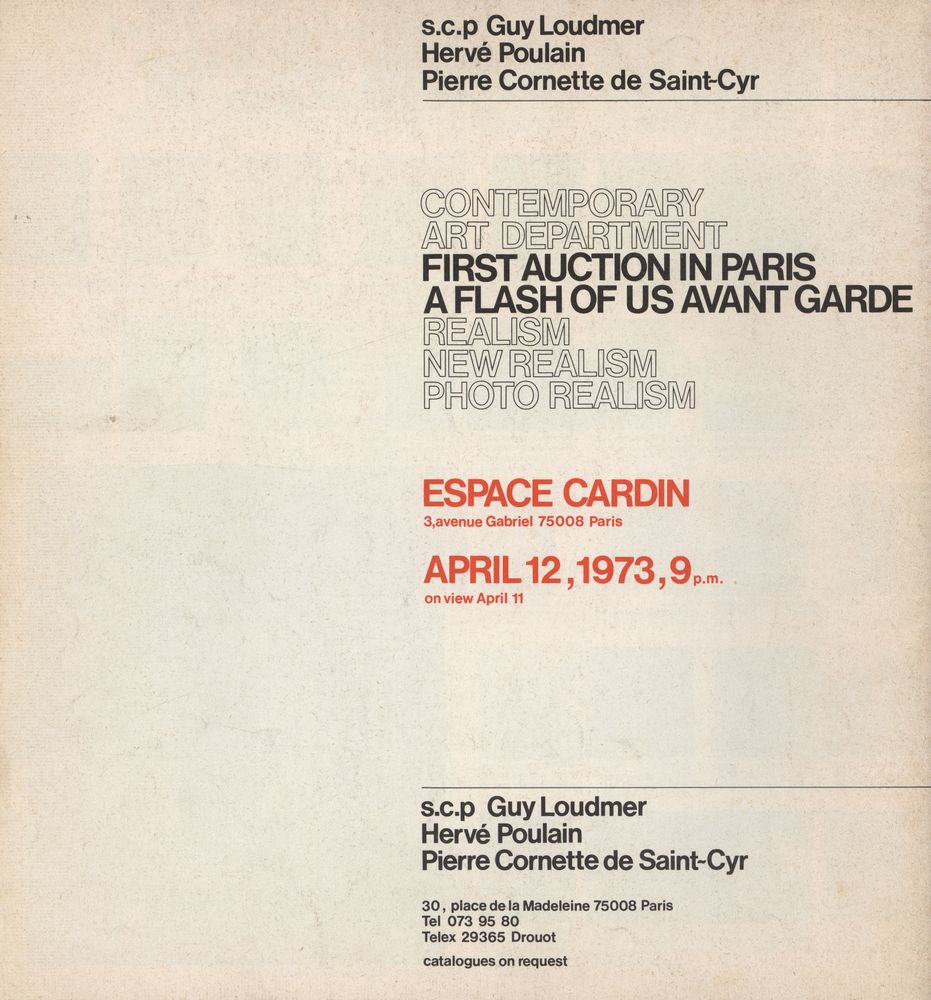 『CHRONIQUES DE l'art vivant』 n° 37 mars 1973 3