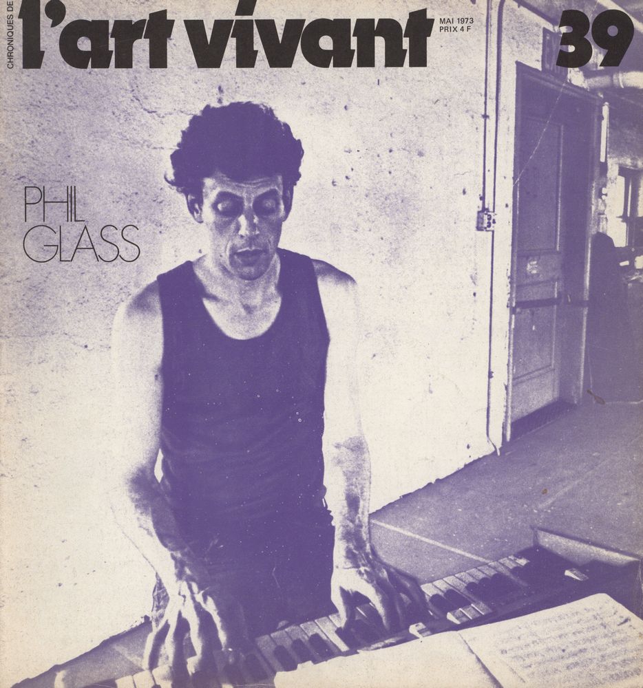 『CHRONIQUES DE l'art vivant』 mai 1973  n° 39 1