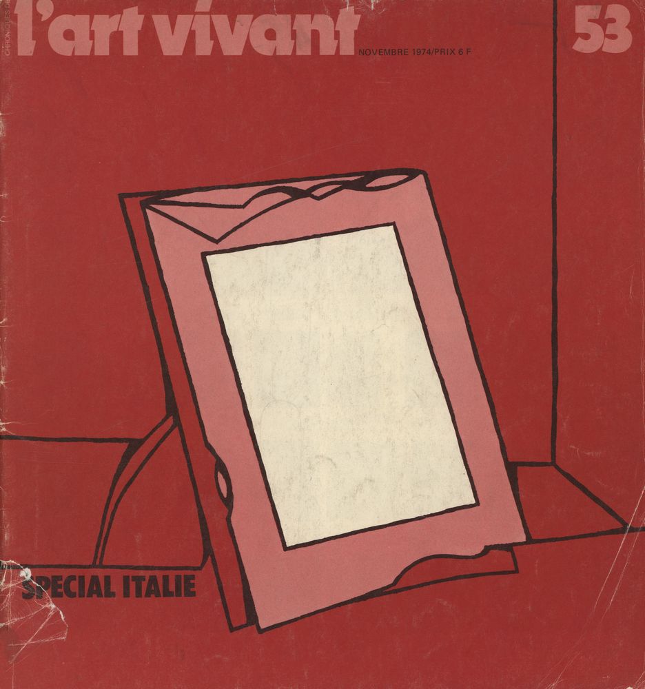『CHRONIQUES DE l'art vivant』 novembre n° 53 1