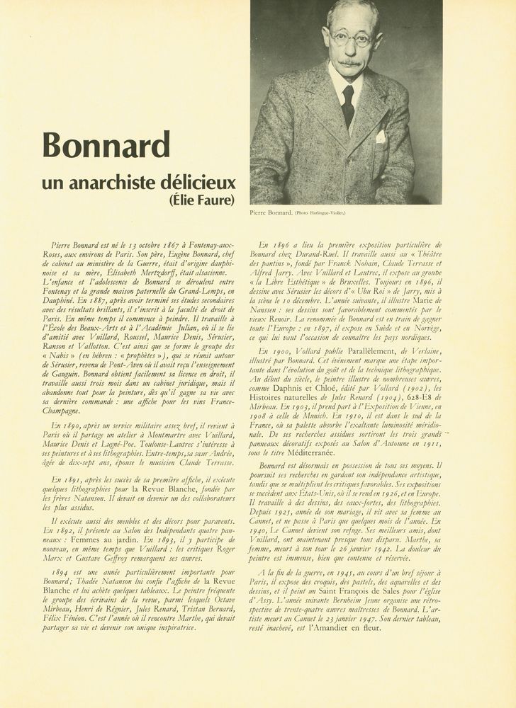 『Bonnard』 2