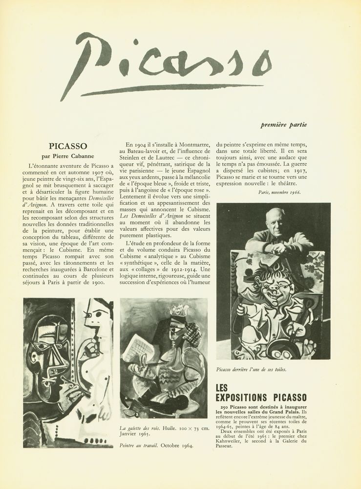 『Picasso (première partie)』 2