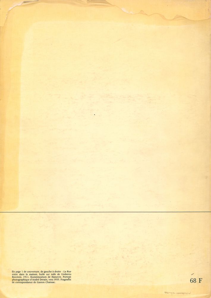 『Cahiers DU MUSEE NATIONAL D'ART MODERNE』 Volume 80, Number 5 3