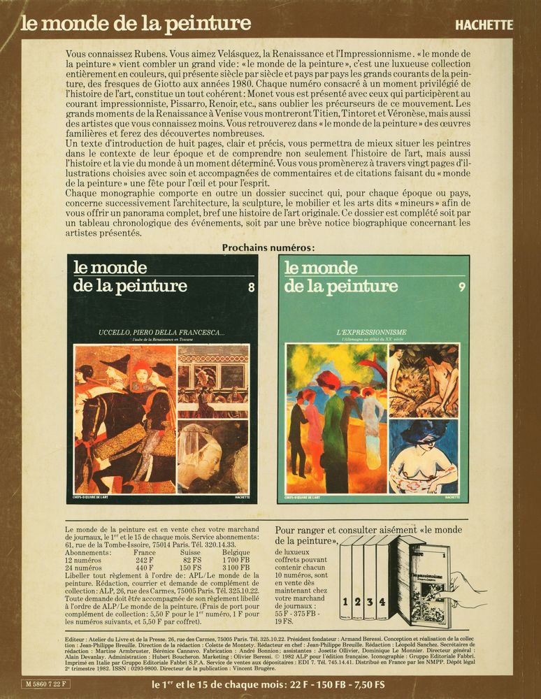 『le monde de la peinture 7 : DE LA  TOUR AUX FRERES LE NAIN』 3