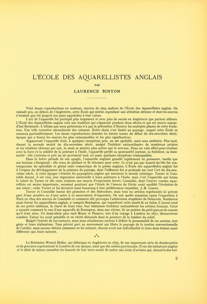 『CHEFS - D'ŒUVRE DES AQUARELLISTES ANGLAIS : TURNER ET SES CONTEMPORAINS』 2