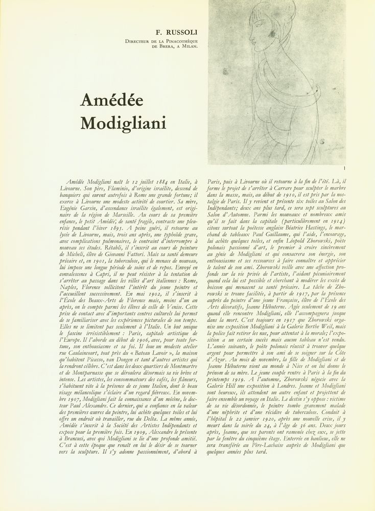 『CHEFS - D'ŒUVRE DE L'ART présente : GRANDS PEINTRES : Modigliani』 2