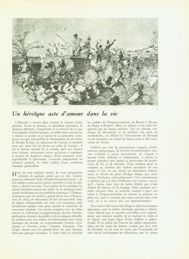 『CHEFS - D'ŒUVRE DE L'ART présente : GRANDS PEINTRES : Toulouse - Lautrec』 2