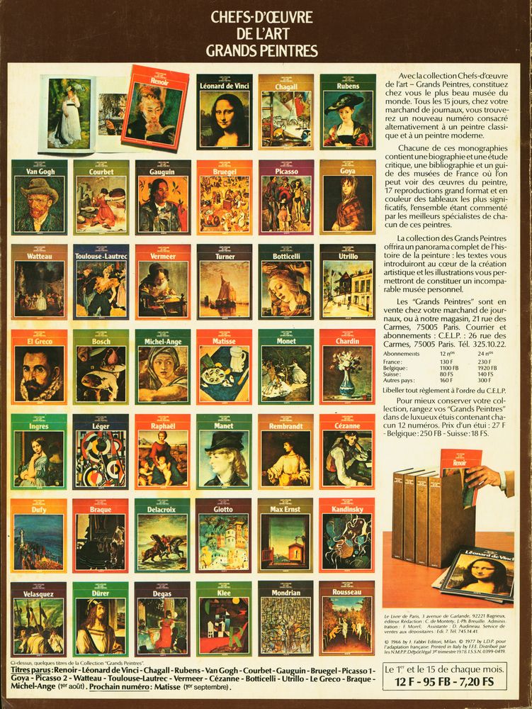 『CHEFS - D'ŒUVRE DE L'ART : GRANDS PEINTRES : Michel - Ange』 3
