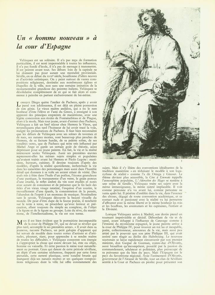 『CHEFS - D'ŒUVRE DE L'ART présente : GRANDS PEINTRES : Velásquez』 2