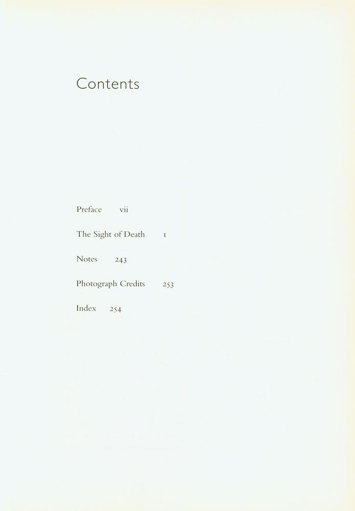 『The sight of death : an experiment in art writing』 2