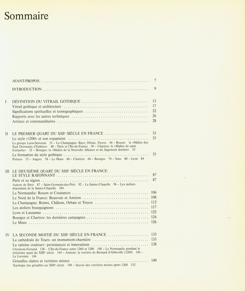 『Le Vitrail gothique au XIIIe siècle』 2