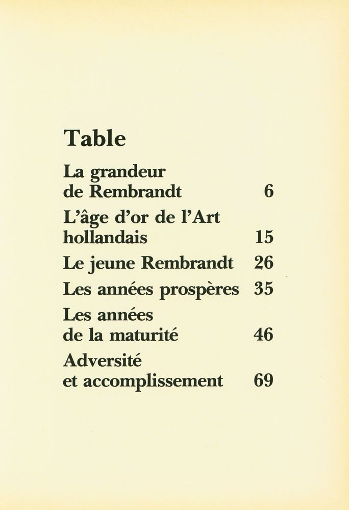 『L'ART DE REMBRANDT』 2