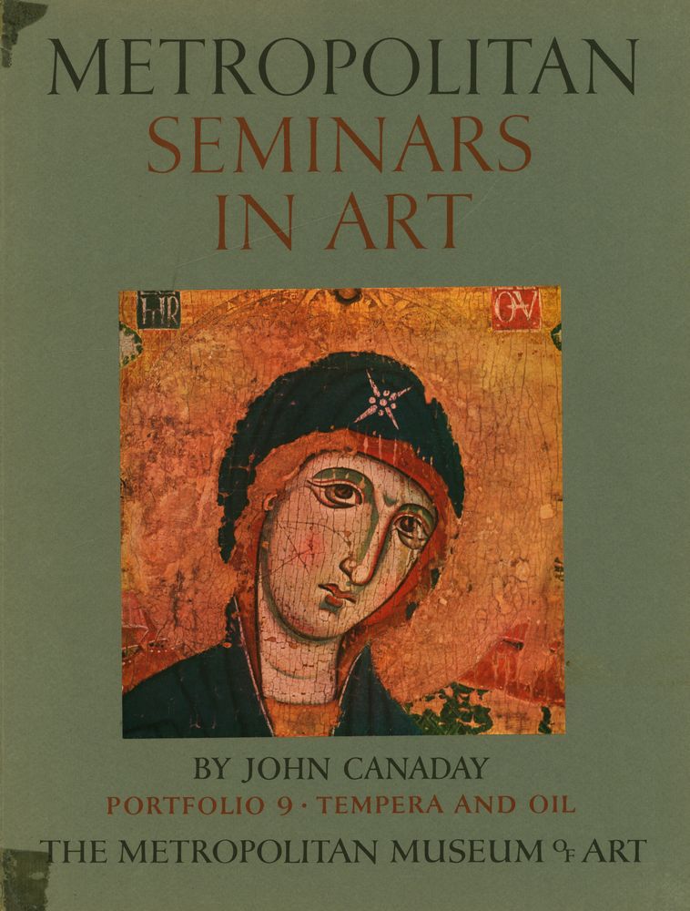 『METROPOLITAN SEMINARS IN ART - PORTFOLIO 9ㆍTEMPERA AND OIL』 1