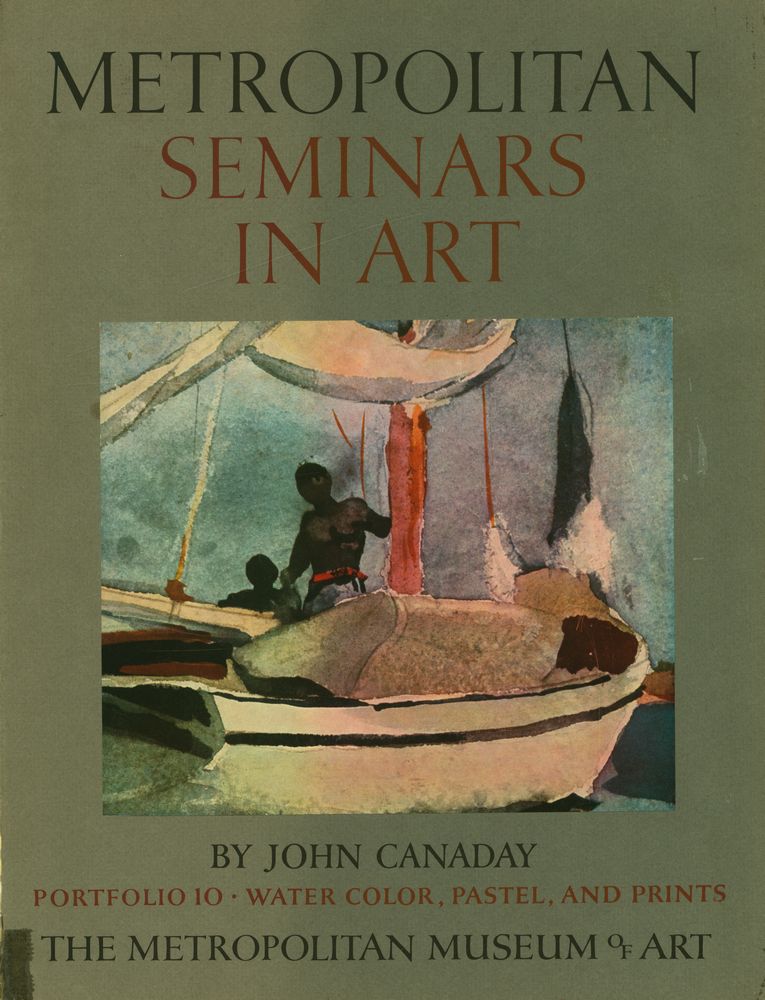 『METROPOLITAN SEMINARS IN ART - PORTFOLIO 10ㆍWATER COLOR, PASTEL, AND PRINTS』 1