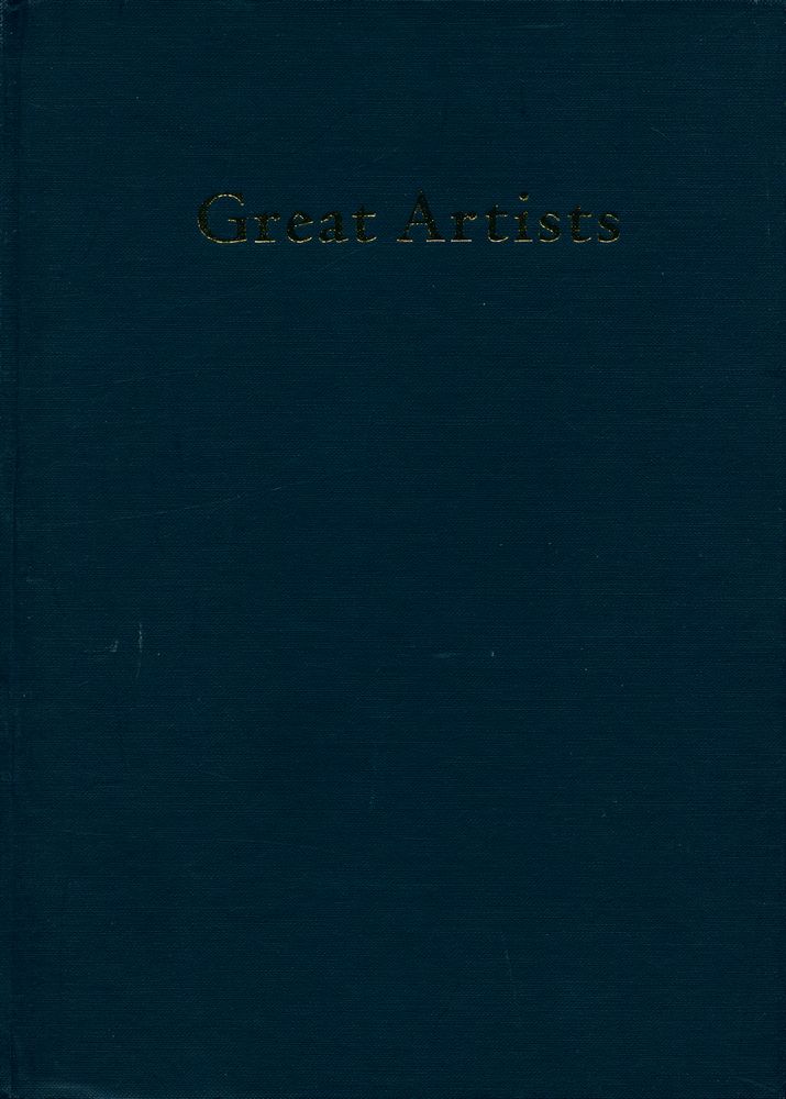 『Great Artists 세기를 빛낸 위대한 화가들』 1