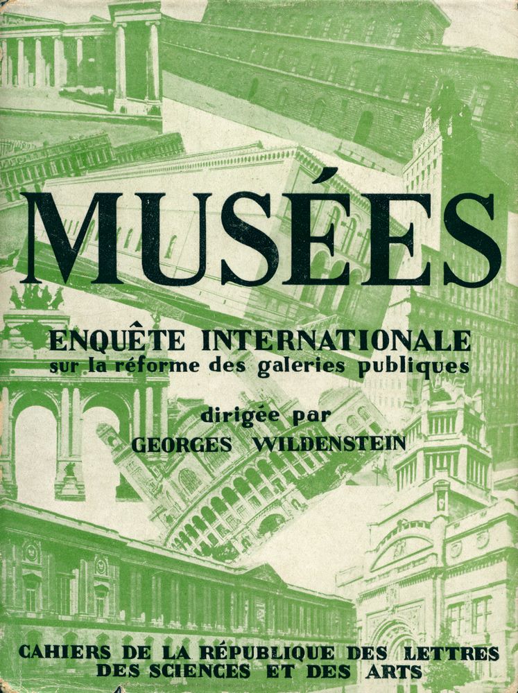 『MUSÉES: ENQUÊTE INTERNATIONALE sur la réforme des galeries publiques』 1
