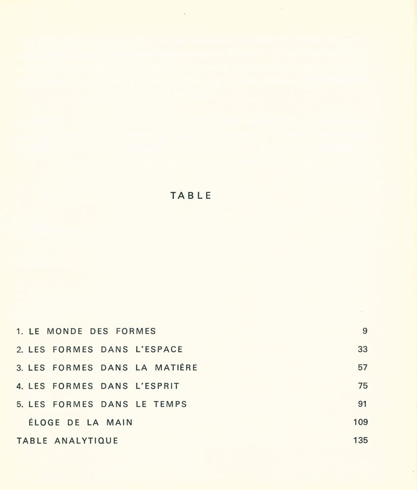 『VIE DES FORMES』 3