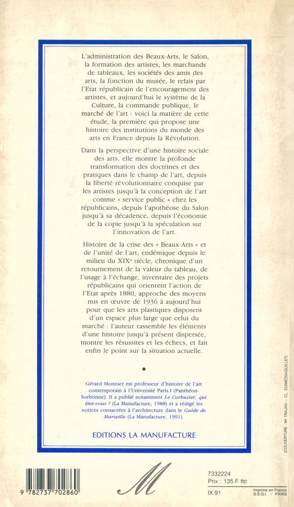 『DES BEAUX - ARTS AUX ARTS PLASTIQUES』 4