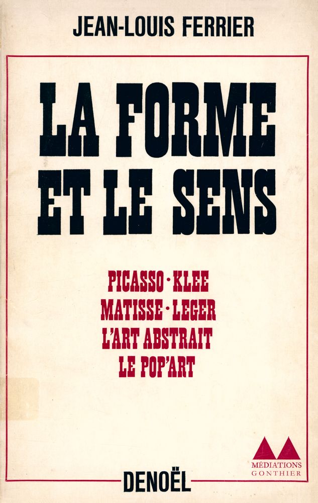『LA FORME ET LE SENS』 1