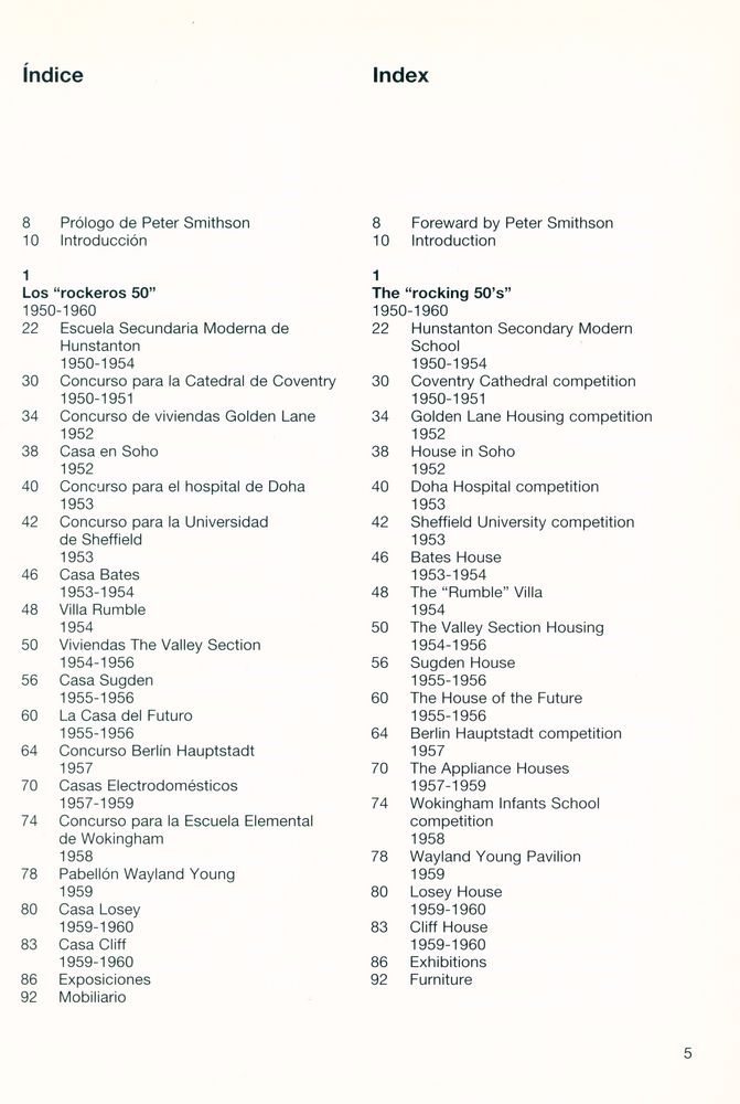 『Alison + Peter Smithson : Works and Projects』 2