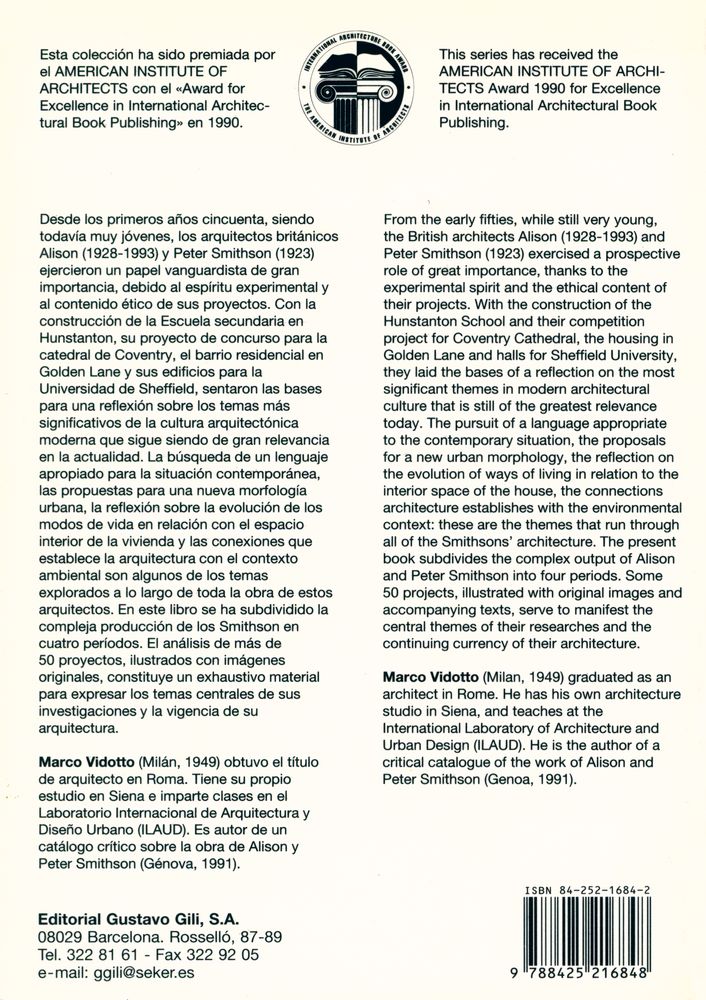 『Alison + Peter Smithson : Works and Projects』 5