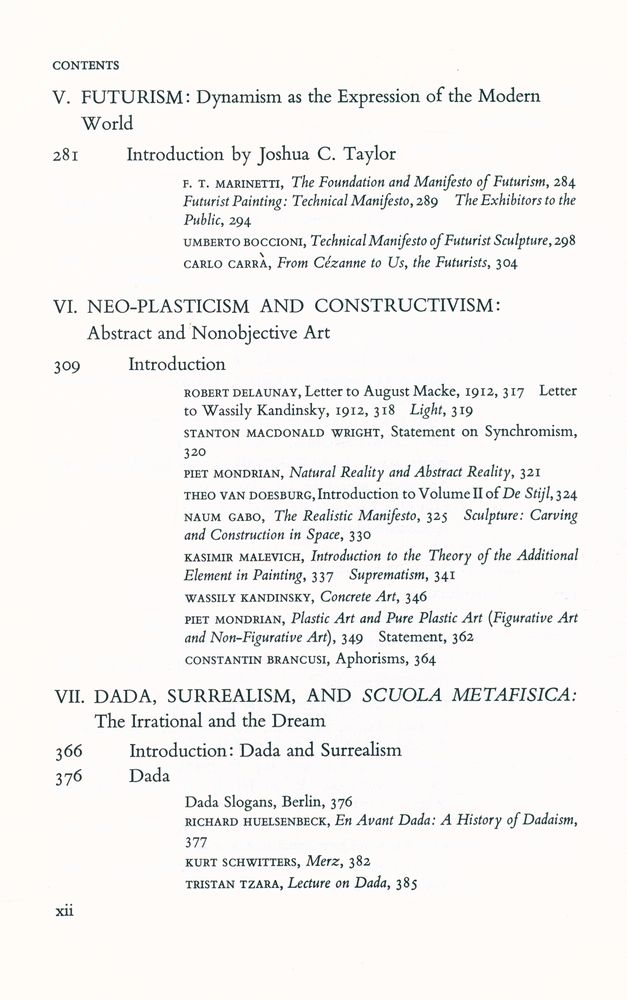 『THEORIES OF MODERN ART: A Source Book by Artists and Critics』 5