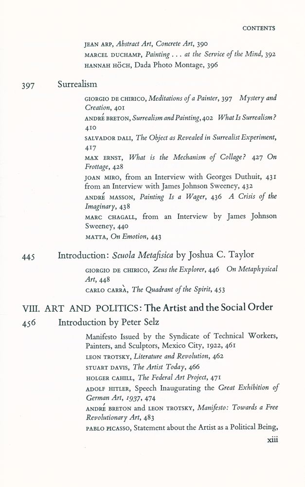 『THEORIES OF MODERN ART: A Source Book by Artists and Critics』 6