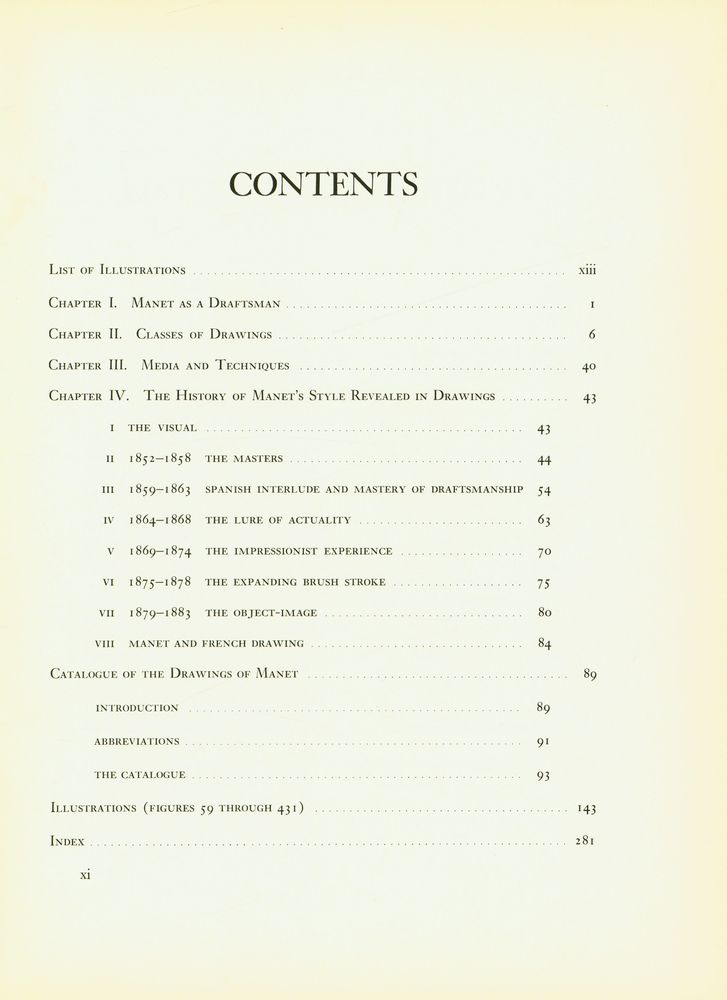 『The Drawings of Edouard Manet』 2