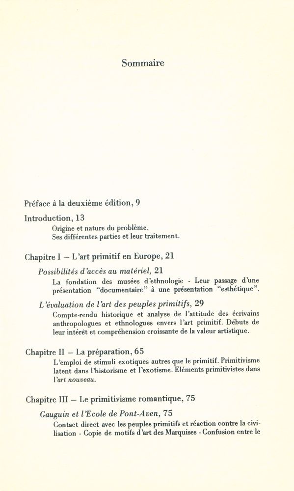 『LE PRIMITIVISME DANS L'ART MODERNE』 2