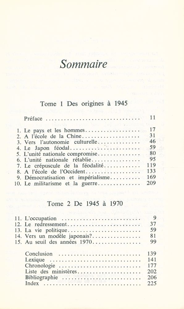 『Histoire du Japon et des Japonais : Des origines à 1945』 2