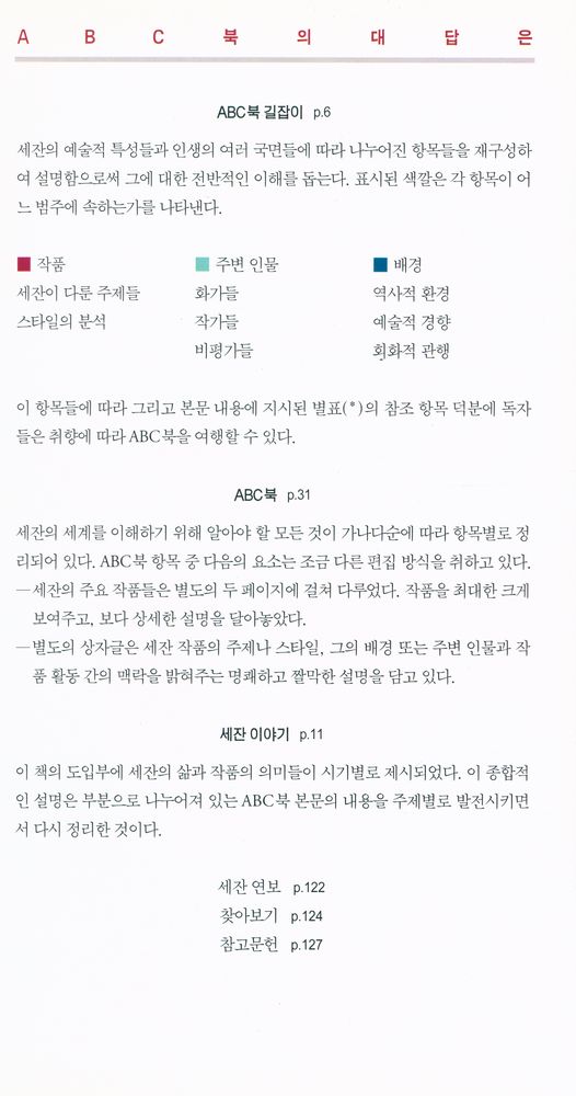 『창해 ABC북 012 - 세잔』 2