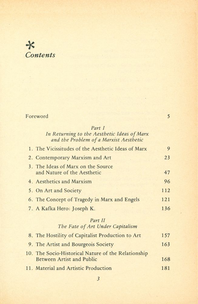 『Art and society : essays in Marxist aesthetics』 2
