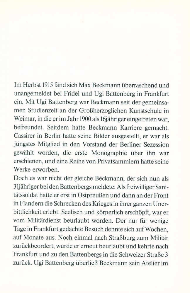 『MAX BECKMANN: DIE FRANKFURTER JAHRE』 2