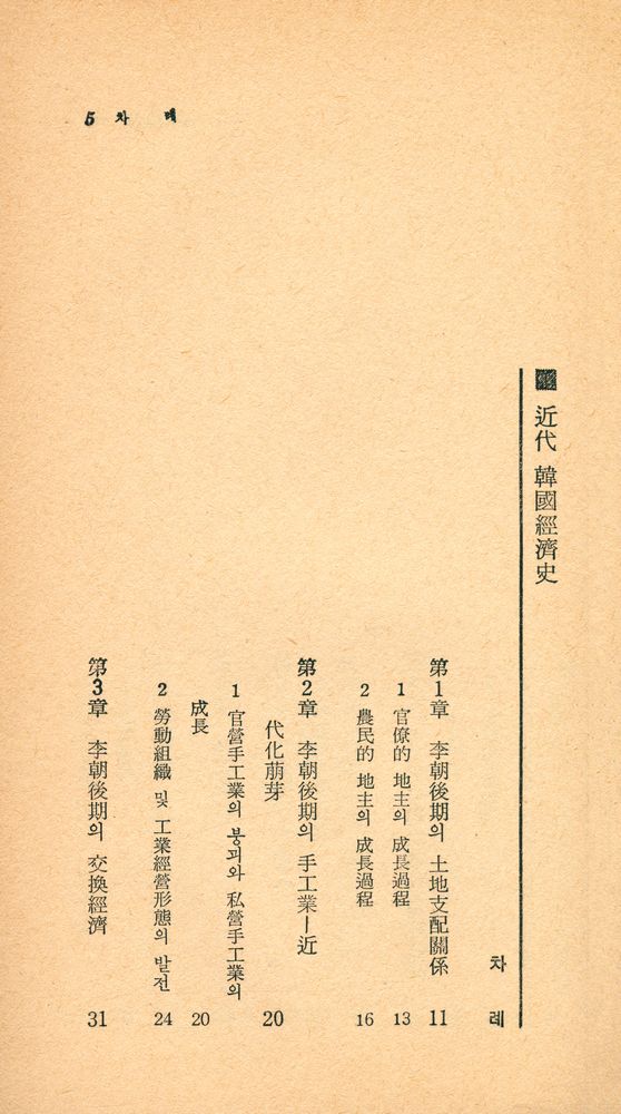 『瑞文文庫 081 - 近代 韓國經濟史(서문문고 081 - 근대 한국경제사)』 2