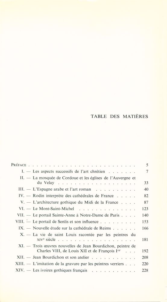 『ART ET ARTISTES DU MOYEN AGE』 2