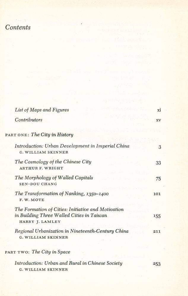 『STUDIES IN CHINESE SOCIETY : The city in late imperial China』 2