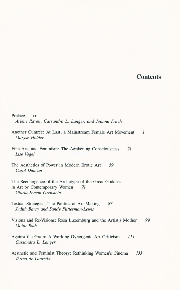 『FEMINIST ART CRITICISM : AN ANTHOLOGY』 2