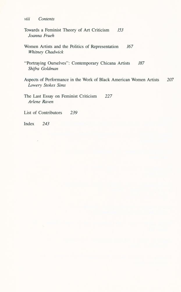 『FEMINIST ART CRITICISM : AN ANTHOLOGY』 3