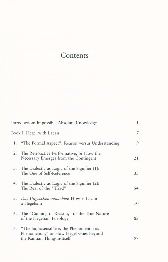 『The Most Sublime Hysteric : Hegel with Lacan』 2
