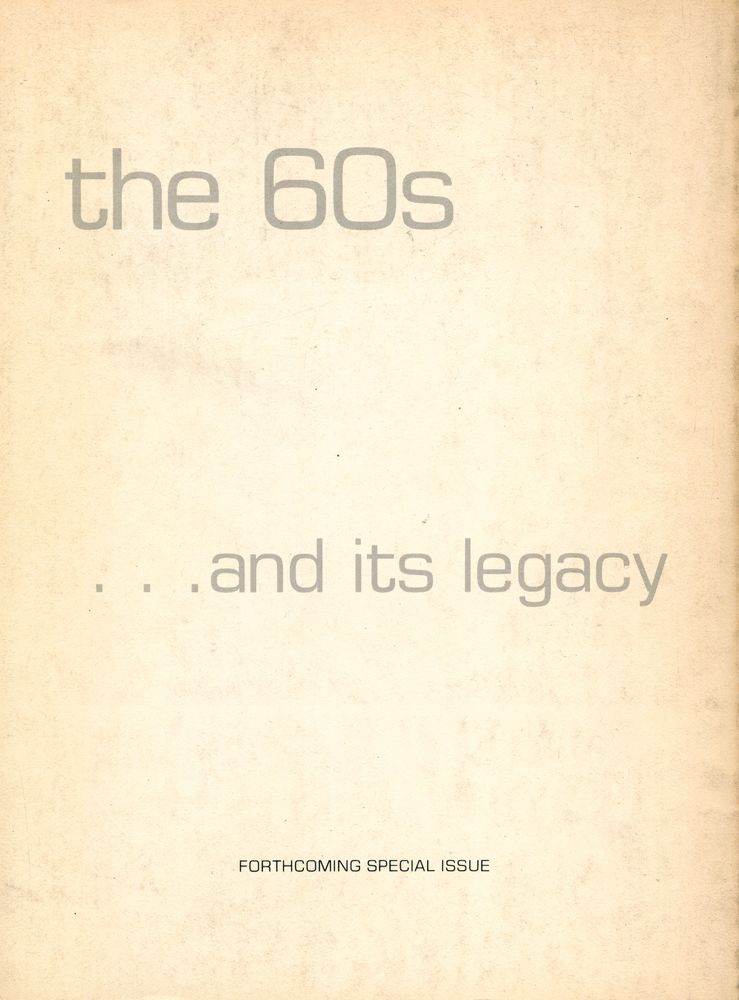 『SOCIAL TEXT』 6 FALL 1982 3