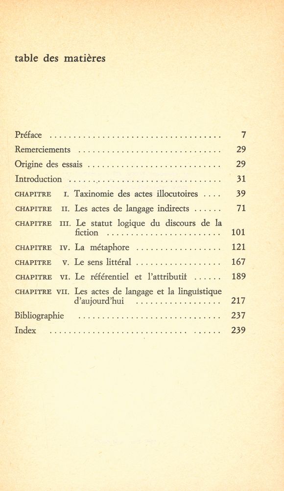 『sens et expression : études de théorie des actes de langage』 2