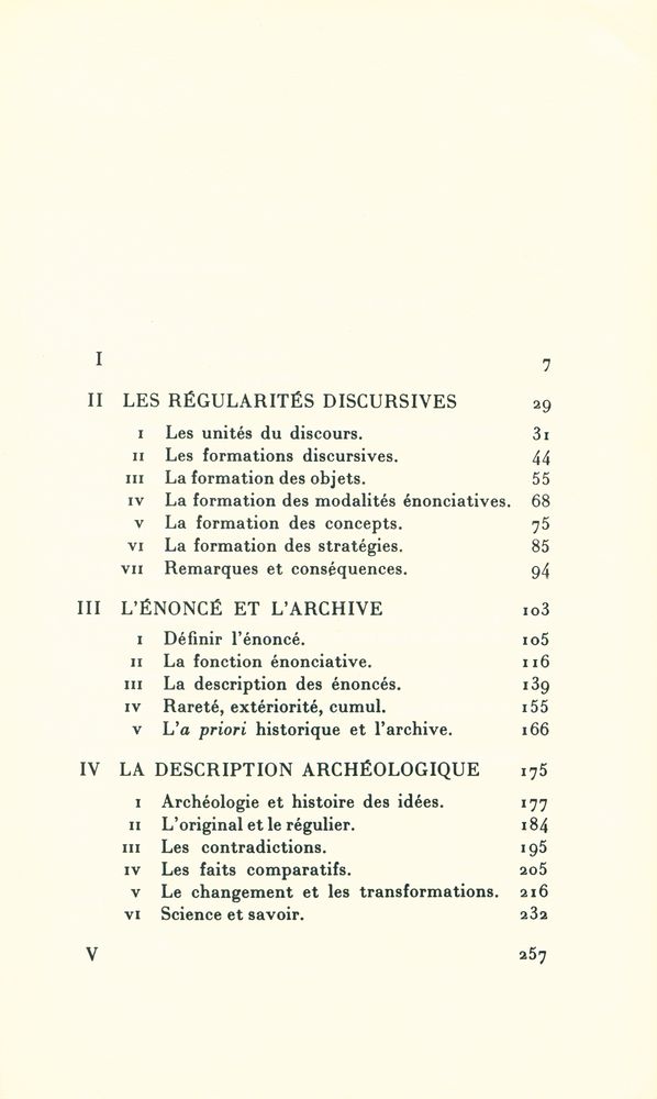 『L'archéologie du savoir』 2