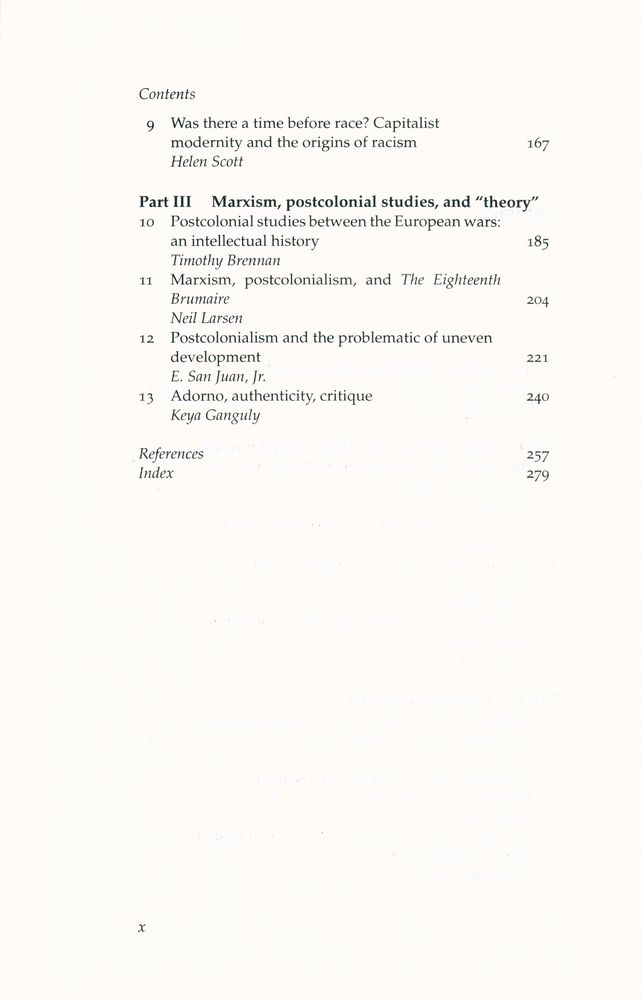 『MARXISM, MODERNITY AND POSTCOLONIAL STUDIES』 3