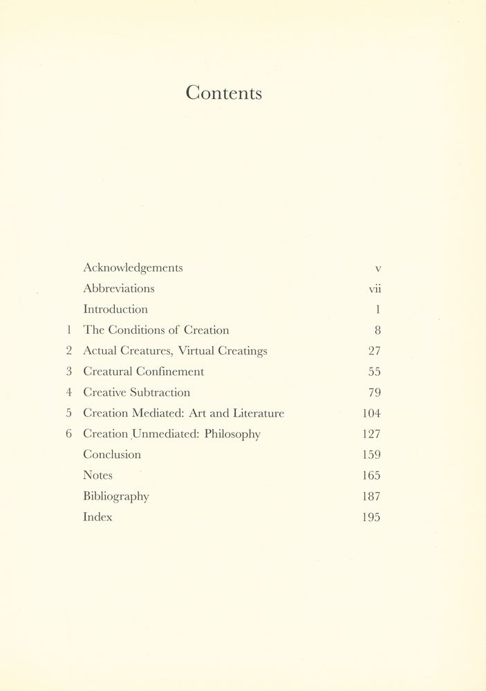 『out of this WORLD : Deleuze AND THE PHILOSOPHY OF CREATION』 2