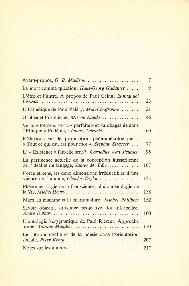 『Sens et existence : en hommage à Paul Ricoeur』 2