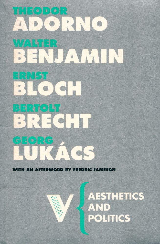 『AESTHETICS AND POLITICS』 1