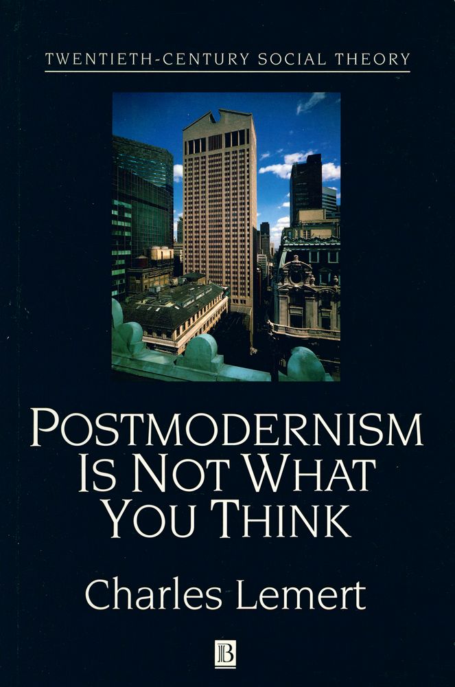 『Postmodernism is not what you think』 1