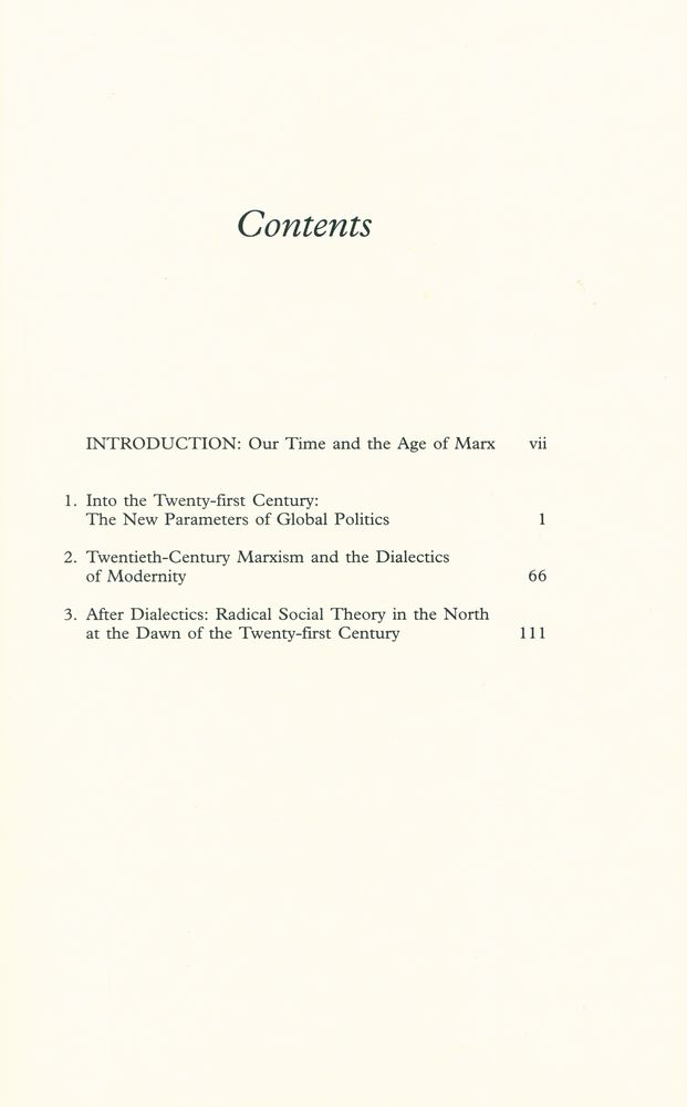 『FROM MARXISM TO POST - MARXISM?』 2