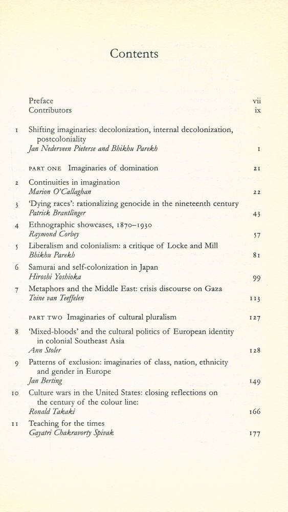 『THE DECOLONIZATION OF IMAGINATION : Culture, Knowledge and Power』 2